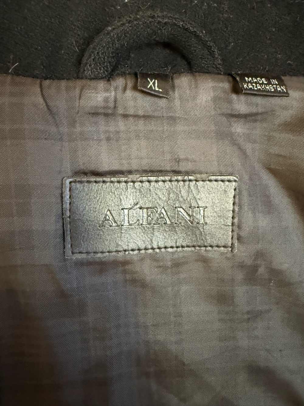 Alfani Charcoal Grey Men's Wool-Blend Pea Coat - Picture 5 of 9
